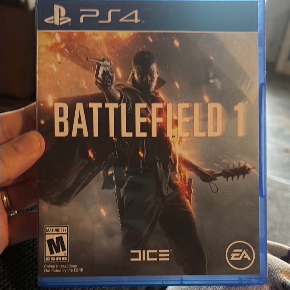 Battlefield 1 for PS4 - Blue Case